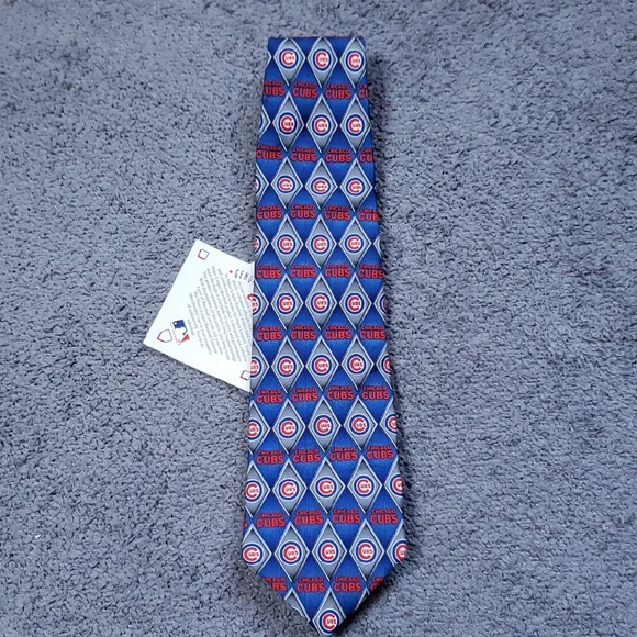 Chicago Cubs PatternTie - Picture 1 of 6